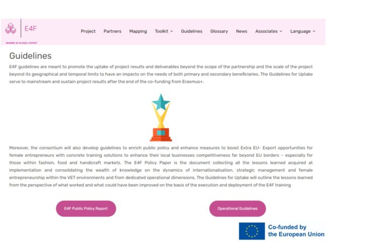 E4F Project’s PR4 Phase: Public Policy Report and Guidelines for Uptaking